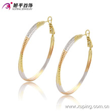 Mode Simple Multicolor Bijoux Boucle D&#39;oreille Hoop -91070